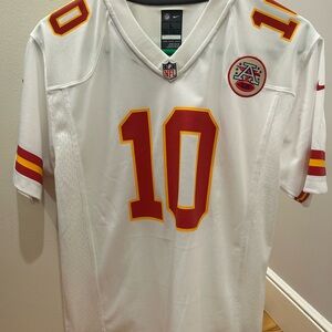 Nike NFL Kansas City Chiefs White Jersey Hill 10